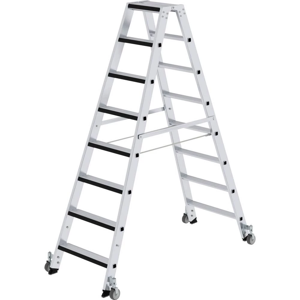 Günzburger Steigtechnik 43216 aluminij ljestva sa nivojima Radna visina (maks.): 3.5 m slika