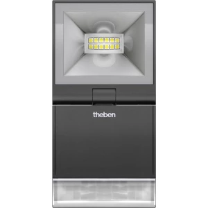 Theben theLeda S10 W BK 1020932 LED vanjski Spotlight s detektor pokreta ATT.CALC.EEK: LED 10 W Bijela slika