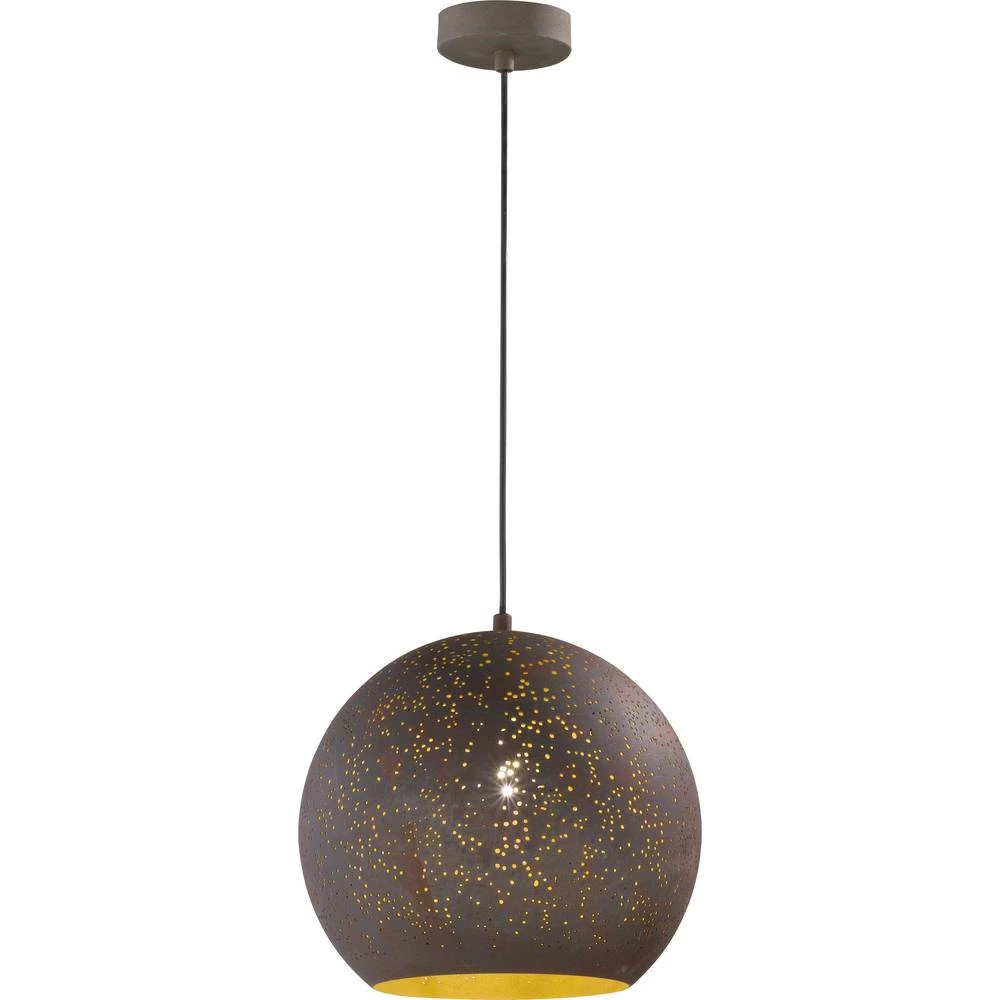 Viseća svjetiljka LED E27 60 W WOFI Avila 640301097000 Starinsko-Smeđa boja slika