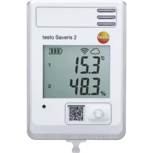 Zapisivač podataka mjerenja vlažnosti zraka, temperature testo Saveris 2-H1 -30 °C (min.) kalibrirano prema tvorničkom standardu slika