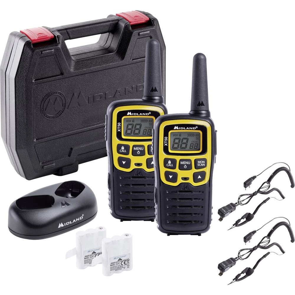 Midland XT50 Adventure C1178.01 PMR ručna radio stanica 2-dijelni komplet slika
