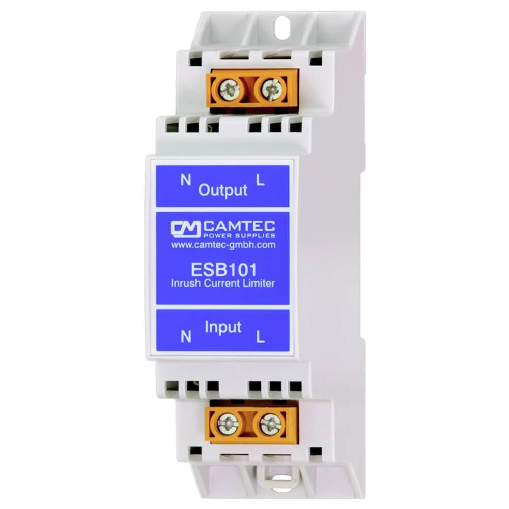 Camtec ESB101.05UPS(R2) Camtec ograničavač struje udara 5A 300ms 1000µF DIN šina IP20 slika