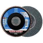 <br>  PFERD<br>  67782124<br>  PFC 125 Z40 SG DURABLE STEEL<br>  lamelna brusna ploča<br>  promjer 125 mm<br>  Promjer bušotine 22.23 mm<br>  <br>  10 St.<br>