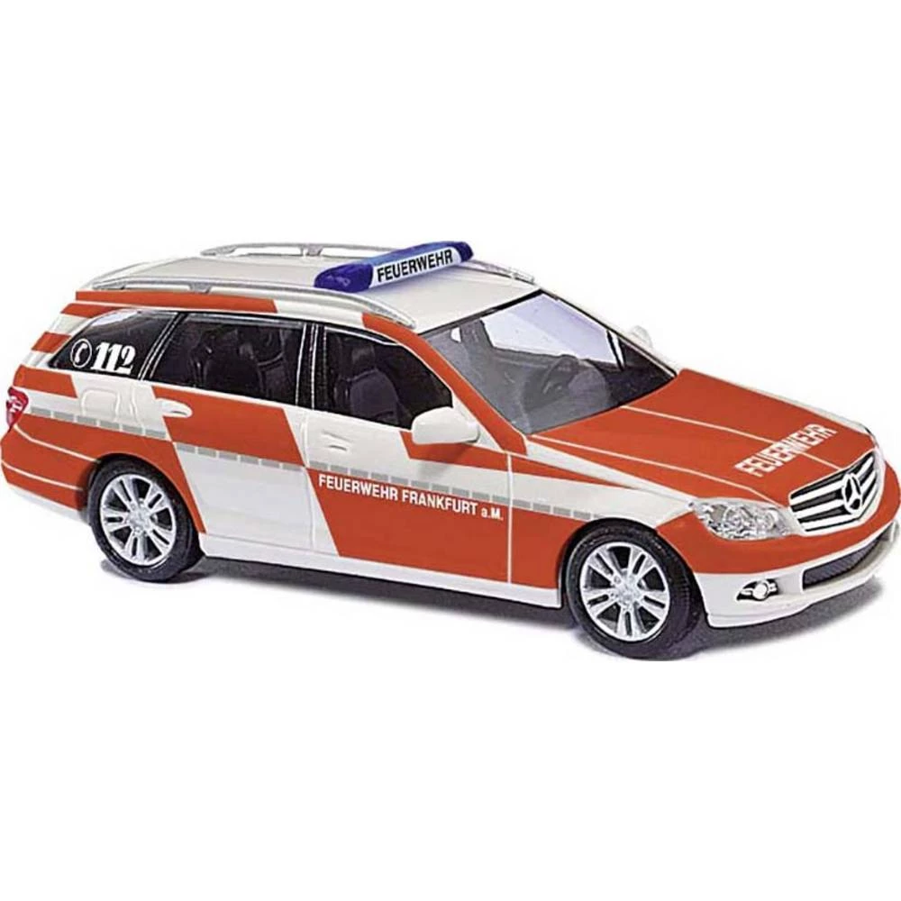Busch 43670 h0 Mercedes Benz C-klasa karavan 2006. vatrogasna brigada Frankfurt/Main slika