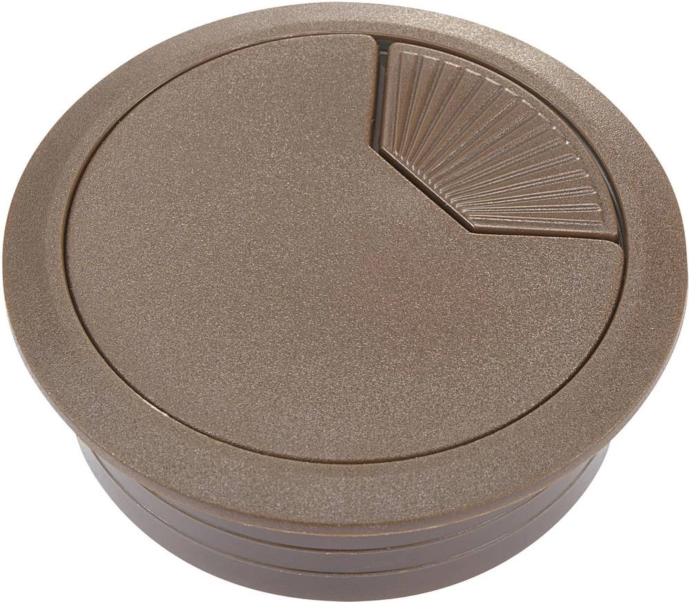 Kabelska uvodnica Za radne ploče ABS Smeđa boja TRU COMPONENTS 522829 1 ST slika