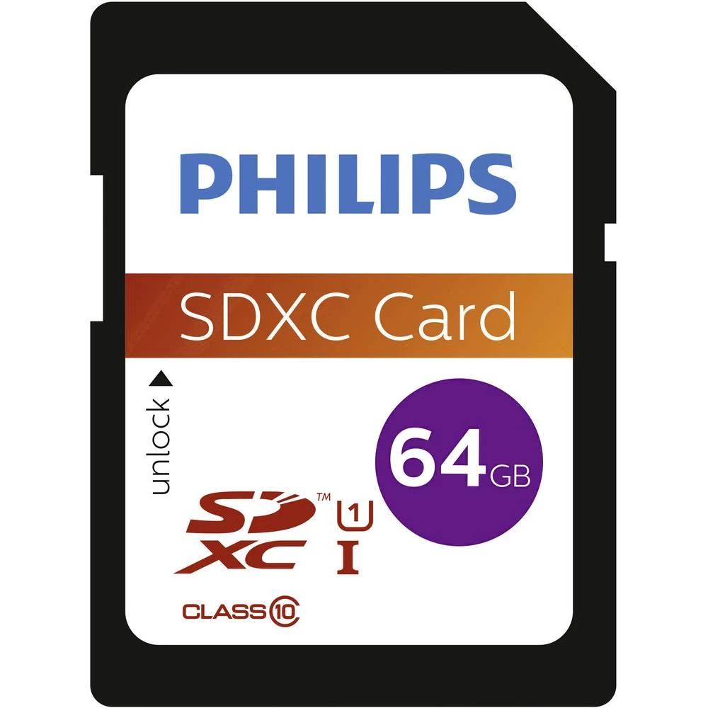 SDXC kartica 64 GB Philips Class 10 slika