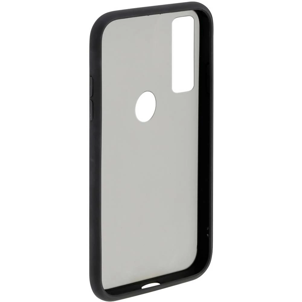 Hama "Invisible" stražnji poklopac za mobilni telefon Samsung prozirna, crna slika