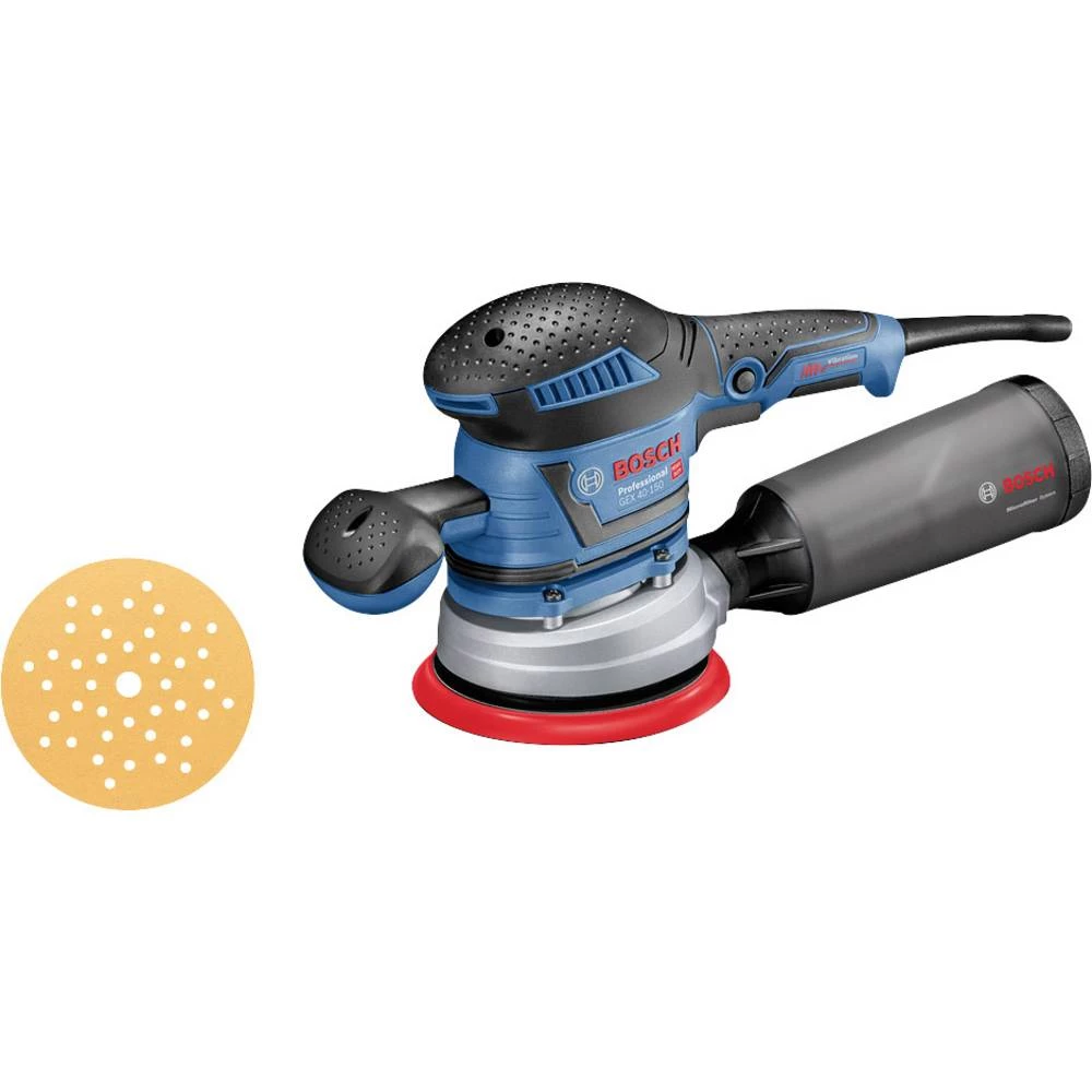 Bosch profesionalna ekscentrična brusilica GEX 40-150 s 1 x brusnim listom s više rupa C470 Bosch Professional  060137B202 ekscentrična brusilica   400 W  Ø 150 mm slika