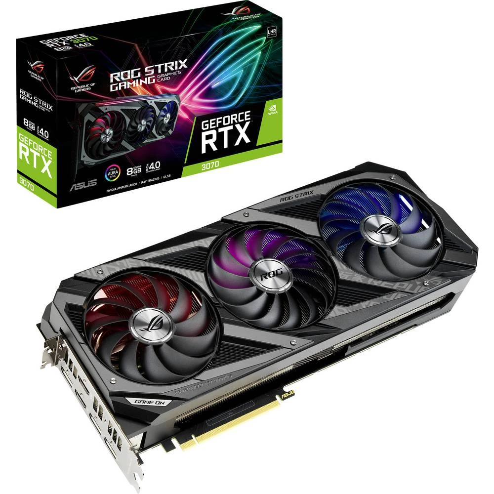 Asus grafička kartica Nvidia GeForce RTX 3070 Gaming 8 GB GDDR6-RAM PCIe x16 HDMI™, DisplayPort slika