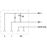Utikač ventila s ugrađenim kabelom 1400589 Crna SAC-3P-1,5-PUR/A-1L-R Phoenix Contact Sadržaj: 1 ST
