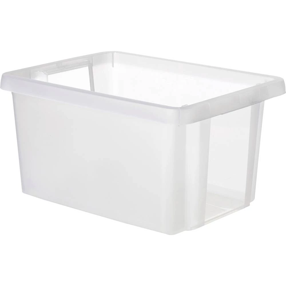 Curver 225353 kutija za pohranu ESSENTIALS Drehstapelbox 16L, transparent prozirna 1 kom. slika