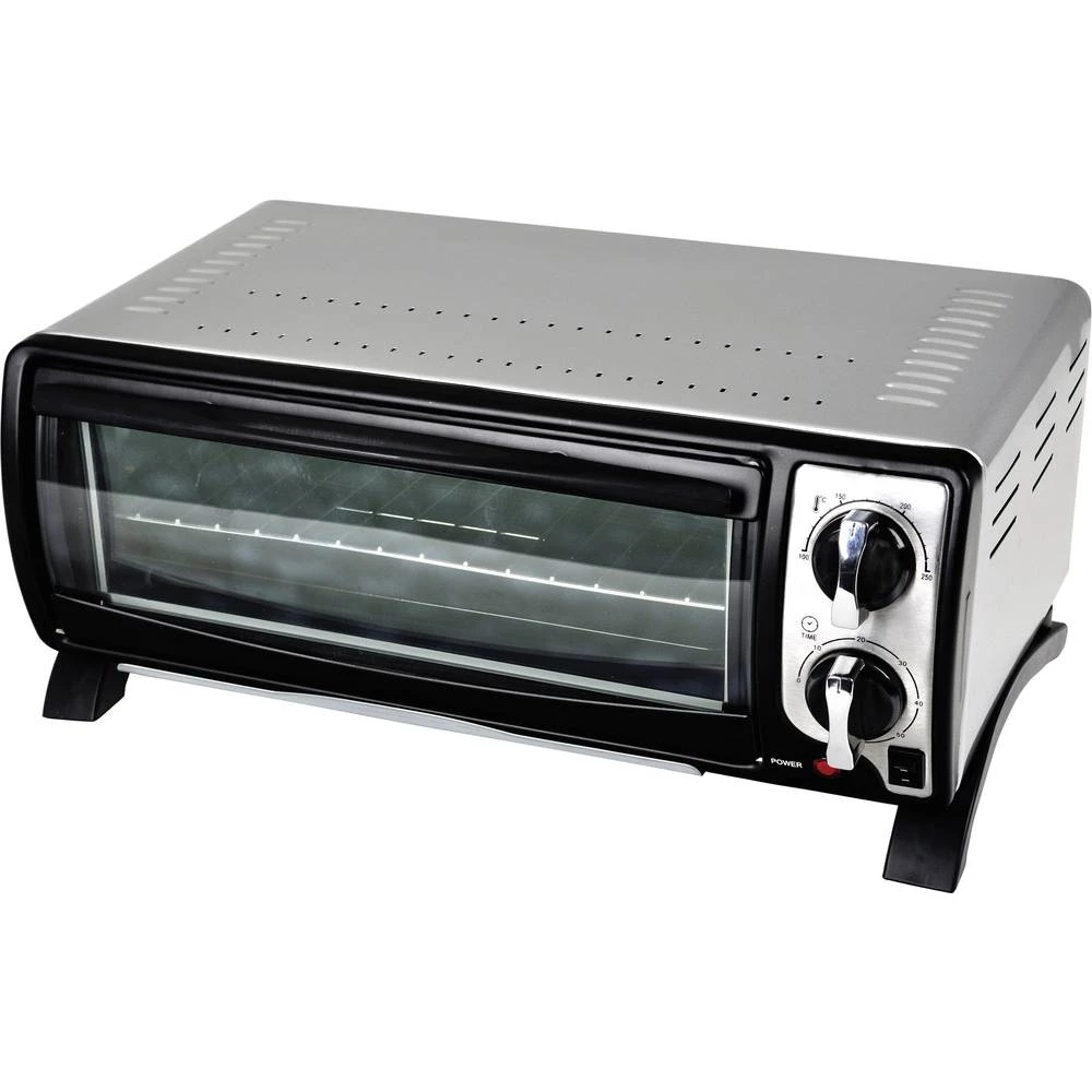 Mini pećnica S kamenim roštiljem, S pizza funkcijo, S ručnim podešavanjem temperature EFBE Schott TKG OT 1006 12 l slika