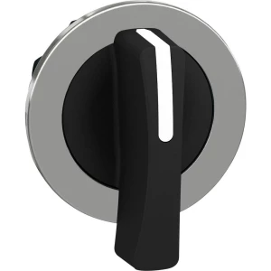 Schneider Electric ZB4FJ7 prednji element za biračku sklopku plosnat, ponovno postavljiv (Ø) 30.5 mm  krom boja, crna 1 St. slika