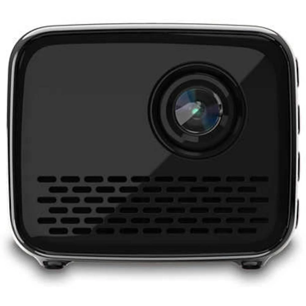 DLP Beamer Philips PicoPix Nano ANSI-lumen: 100 lm 640 x 360 VGA, 1920 x 1080 HDTV 500 : 1 Crna slika