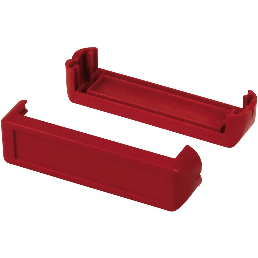 Axxatronic CHH64E1RD Kutnik za kućište Plastika Crvena 2 ST slika