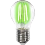 LightMe LED ATT.CALC.EEK A++ (A++ - E) E27 Oblik kapi 4 W Zelena (Ø x D) 45 mm x 77 mm Filament 1 ST