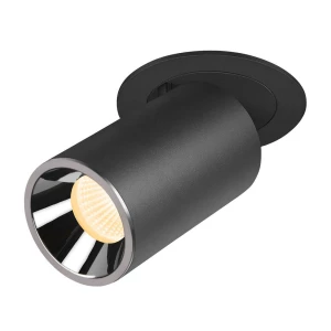 SLV 1006998 NUMINOS PROJECTOR M LED ugradna svjetiljka   LED  17.5 W crna, krom boja slika