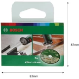 Bosch Accessories 1600A01S5Y rezna ploča ravna 50 mm 10 mm 1 St.