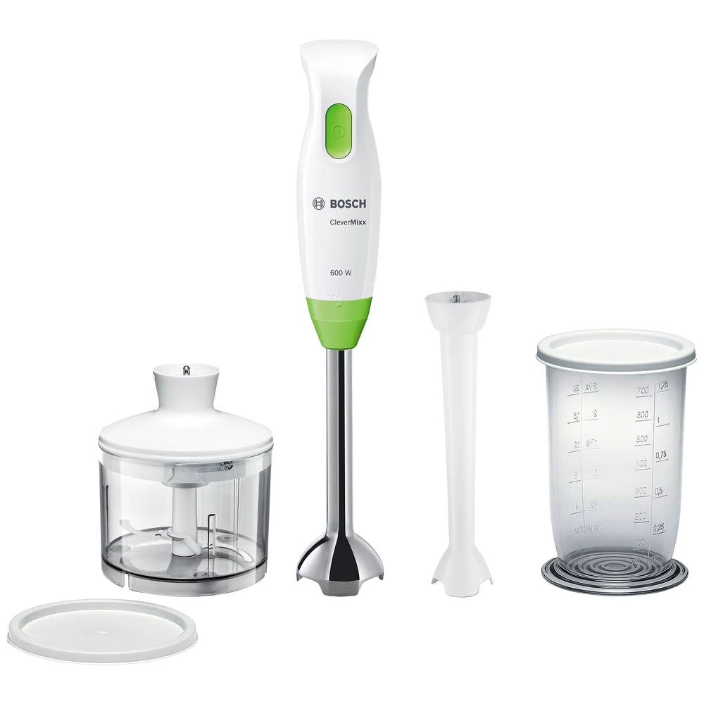 Bosch Haushalt MSM2623G štapni mikser 600 W s višenamjenskim uređajem za mljevenje bijela slika