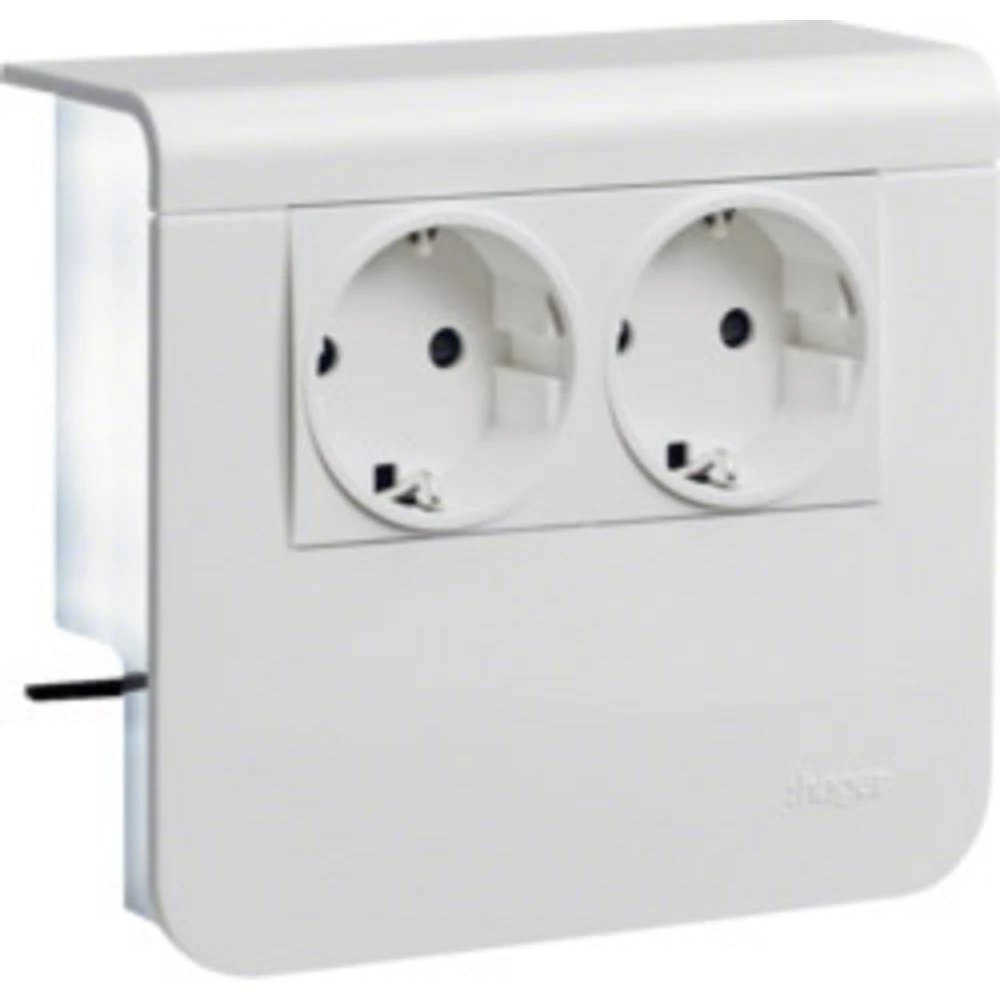 Električni sustav rubnih letvica Utičnica za uređaje 130 mm SL200559009010 Čista bijela (RAL 9010) slika