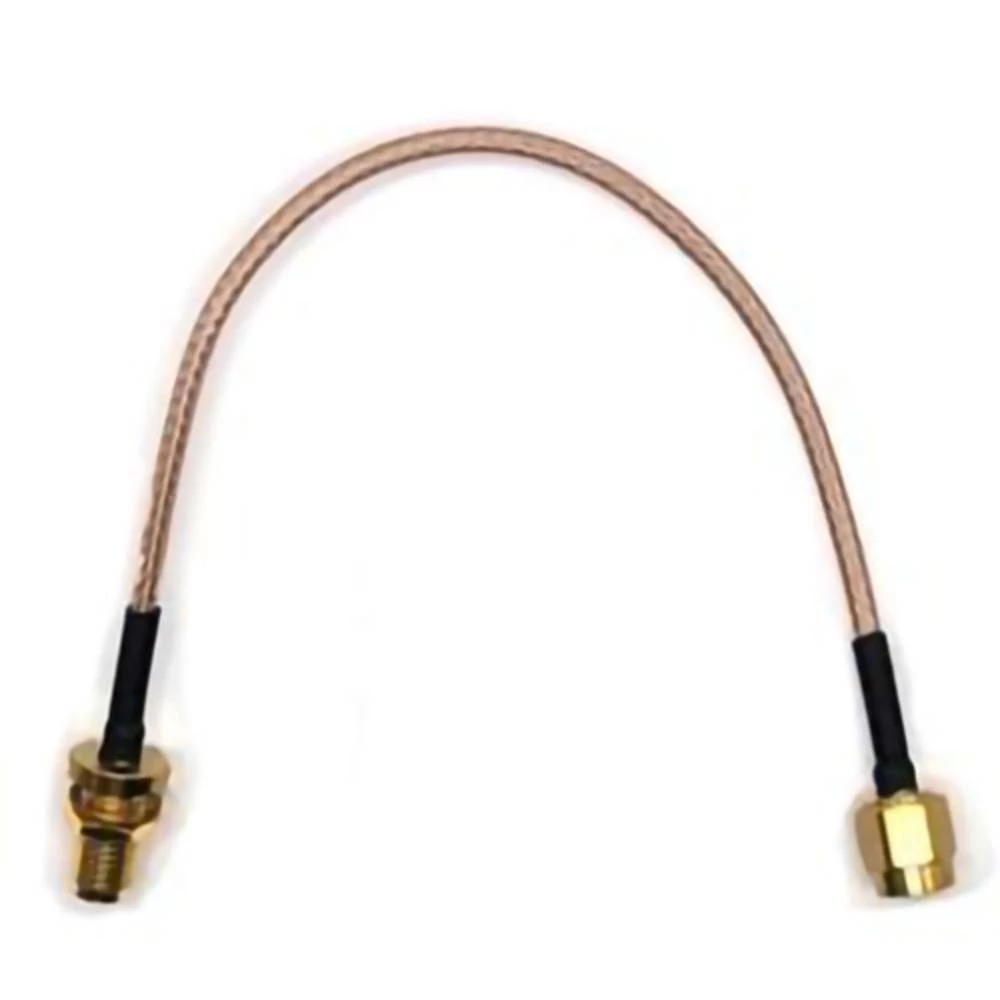 Mueller Electric BU-4150031006 koaksialni kabel SMA-utičnica SMA-utikač 0.15 m prozirna 1 kom. slika