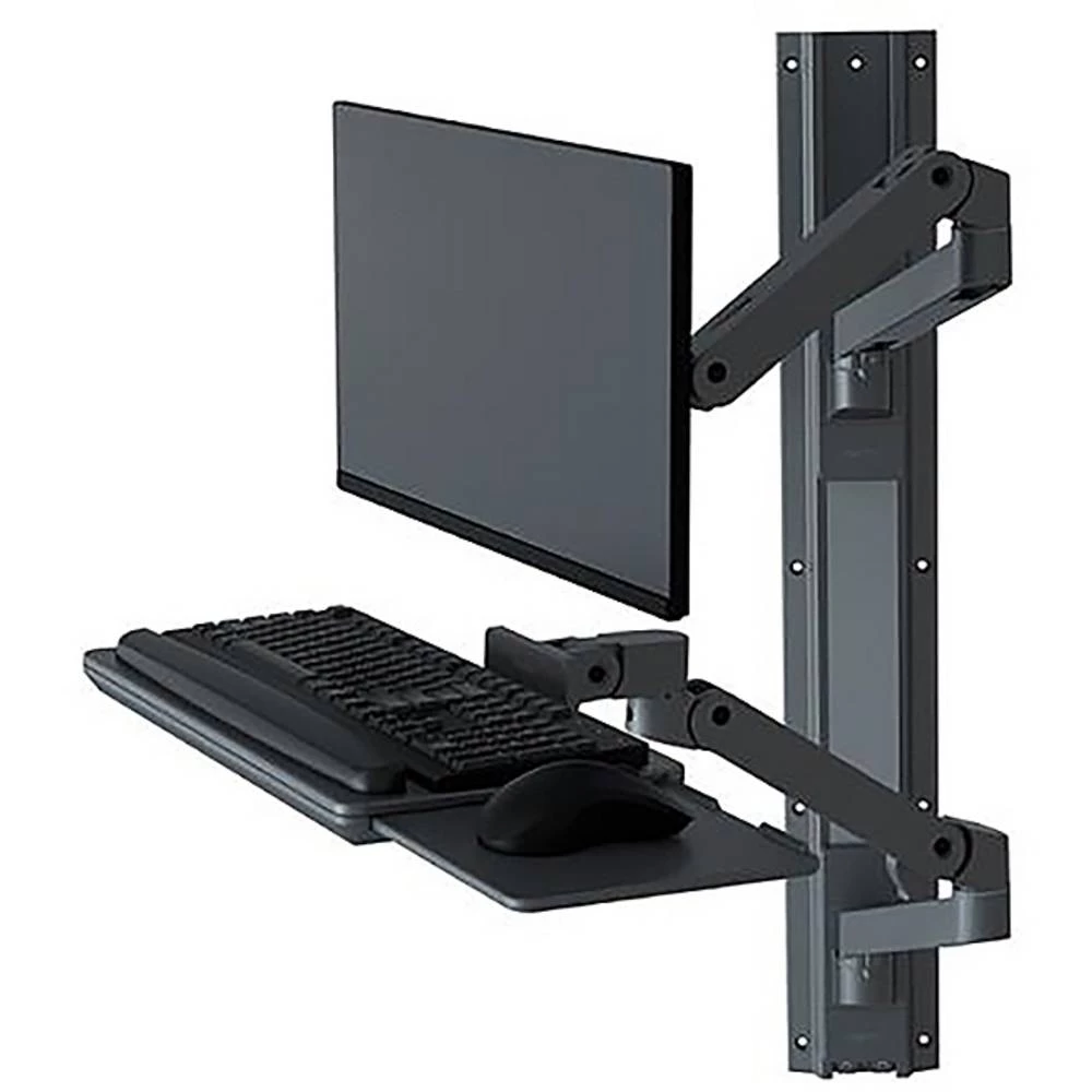 Ergotron LX serija 45-696-293 nosač za ravni ekran, 86,4 cm (34"), zidni, tamno sivi slika