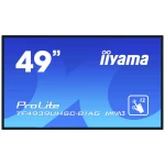 Iiyama ProLite TF4939UHSC-B1AG zaslon velikog formata Energetska učinkovitost 2021: G (A - G) 124.5 cm (49 palac) 3840 x 2160 Pixel 24/7 integrirani zvučnici, način portret, zaslon osjetljiv 