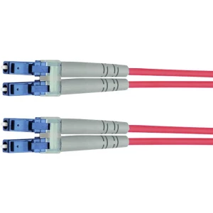 Staklena vlakna Svjetlovodi Priključni kabel [1x Muški konektor LC - 1x Muški konektor LC] 50/125 µ Multimode OM2 10 m Tel slika