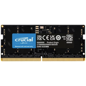 Crucial CT16G48C40S5 memorijski modul prijenosnog računala  DDR5 16 GB 1 x 16 GB  4800 MHz 262pin SO-DIMM CL40 CT16G48C4 slika