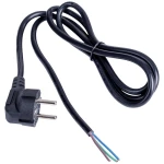 Akyga struja adapterski kabel [1x sigurnosni utikač  - 1x slobodan kraj] 1.50 m crna