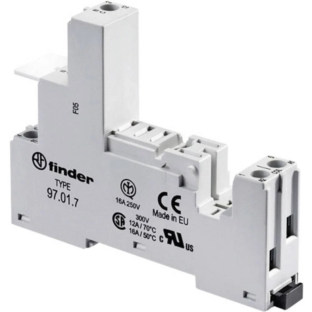 Finder 97.01.7 podnožje releja    (D x Š x V) 64.9 x 15.8 x 82.9 mm  10 St. slika