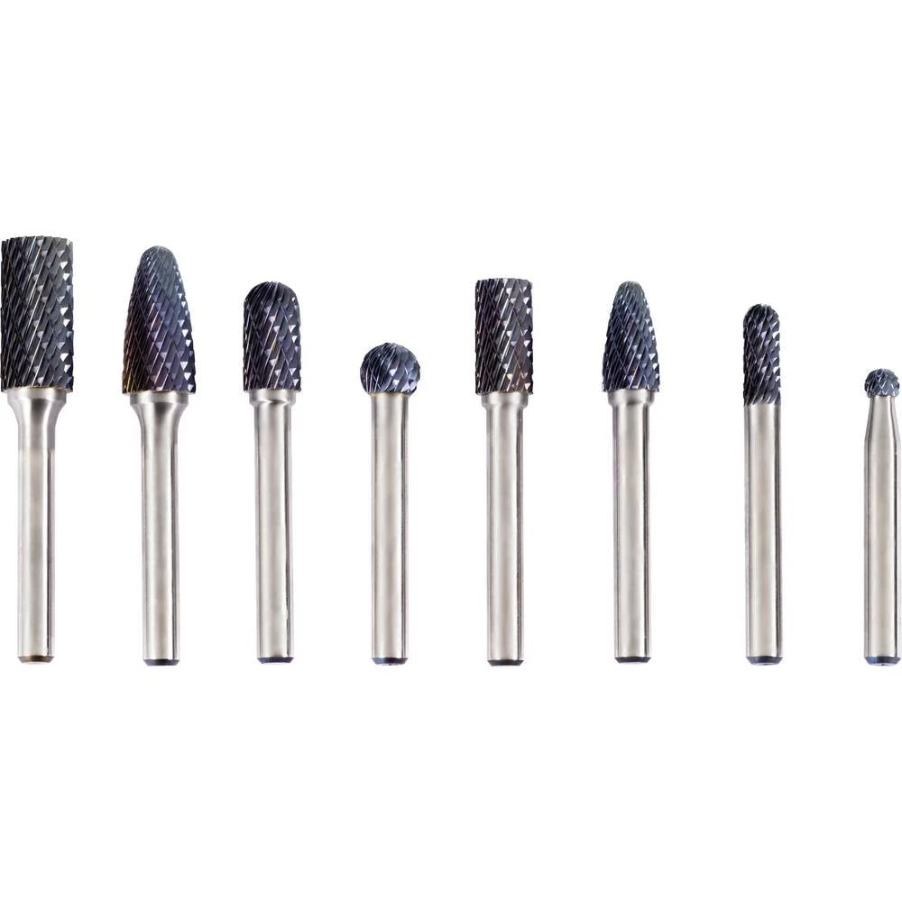 FRITZFURT 2602-6008 set glodala karbid dužina 150 mm Promjer osovine 6 mm slika
