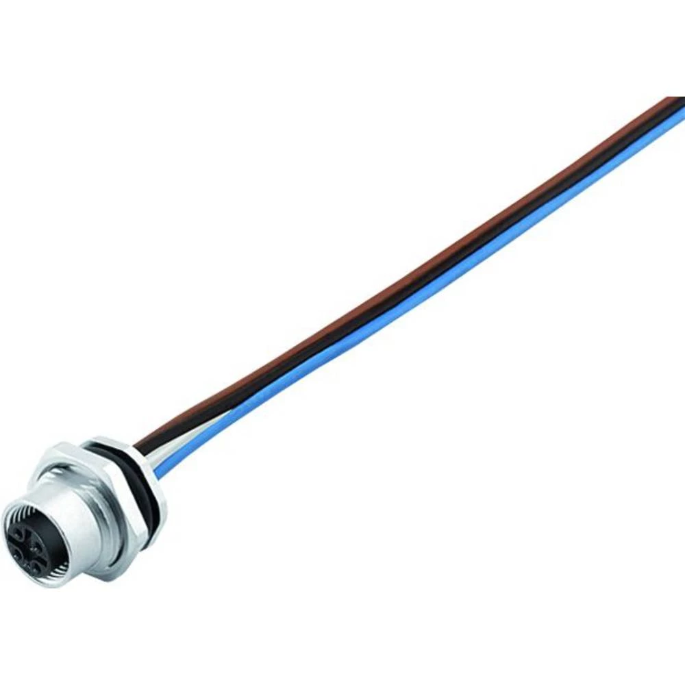 binder 76 0632 1015 00004-0200-20 utični konektor za senzor/aktivator, nekonfekcionirani žženski konektor, ravni, ženski slika