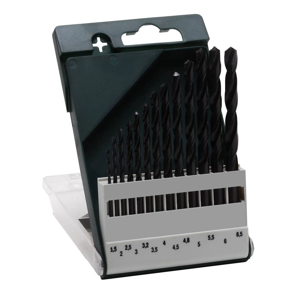 HSS Metal-spiralno svrdlo-komplet 13-dijelni Bosch Accessories 2609255031 Valjani svitak DIN 338 Cilinder 1 Set slika