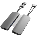HYPER HD392-GRAY USB-C ™ priključna stanica Prikladno za marku: Apple  integrirani čitač kartica
