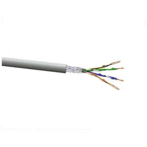 VOKA Kabelwerk 10258000-500 mrežni kabel cat 5e SF/UTP 4 x 2 x 0.128 mm² siva (RAL 7035) 500 m slika