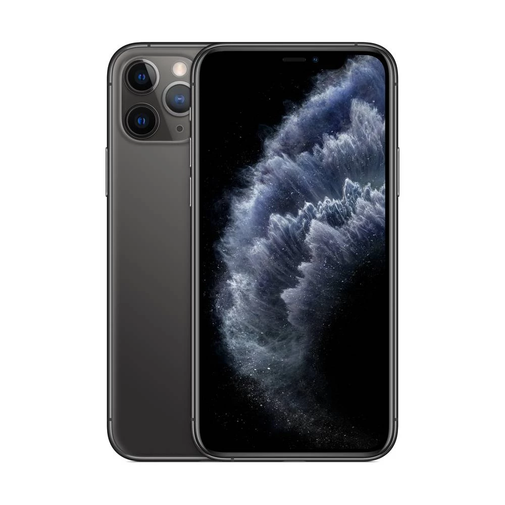 Apple refurbished iPhone 11 pro Renewd® (razred A) 64 GB 5.8 palac (14.7 cm)  iOS 13 12 Megapiksela svemirsko-siva slika