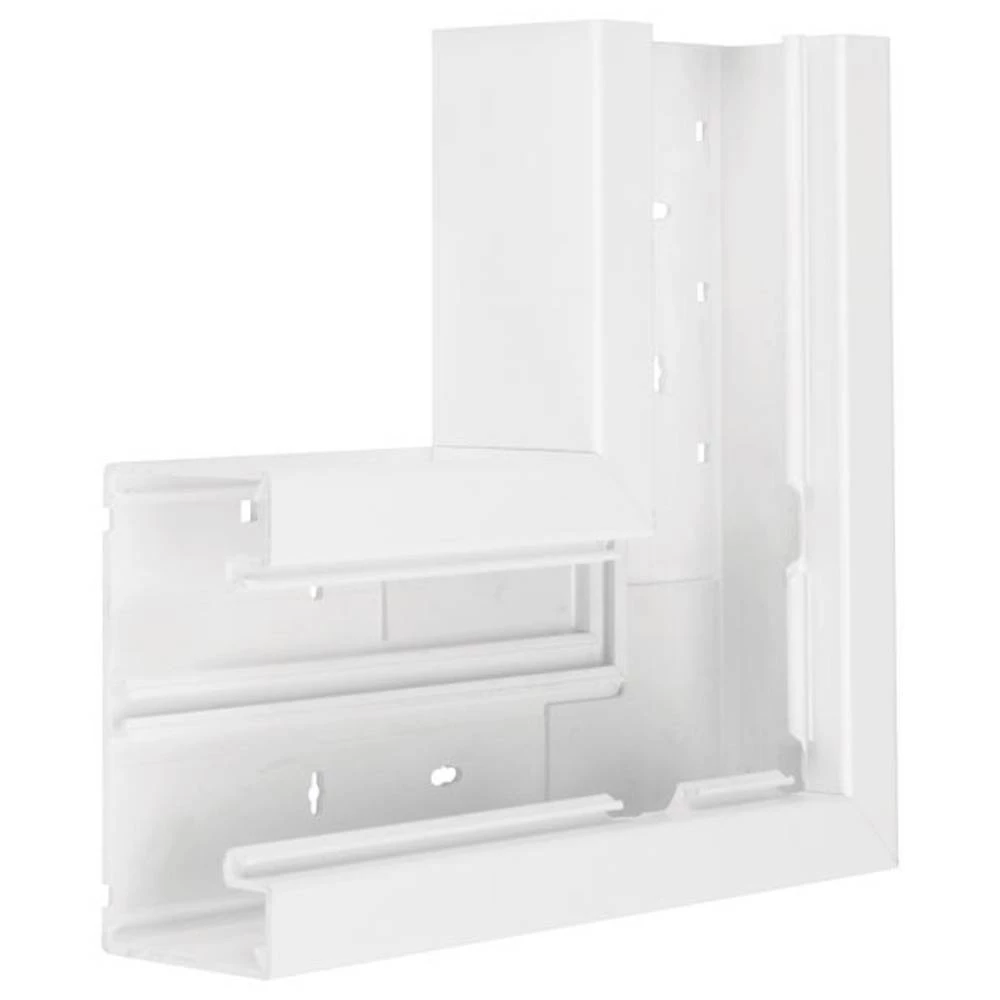 Hager BR6513059016 plosnati kutnik (Š x D) 130 mm x 68 mm 1 St. bijela slika