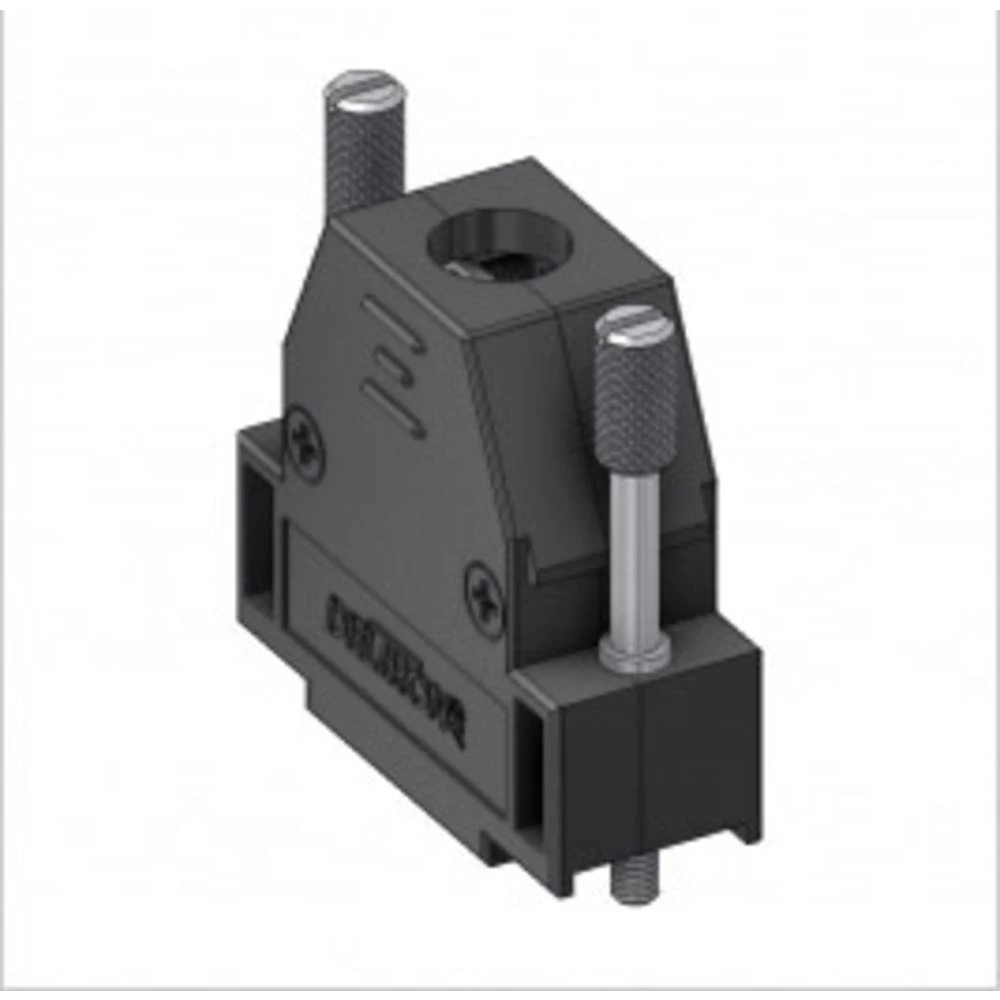 D-SUB kućište Broj polova: 15 Plastika 180 ° Crna DELTRON SWISS 1 ST slika