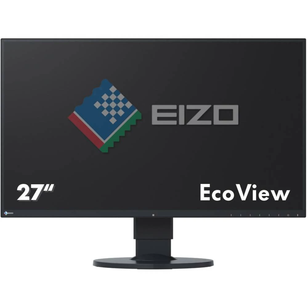 LED zaslon 68.6 cm (27 ") EIZO EV2750-BK ATT.CALC.EEK A (A+ - F) 2560 x 1440 piksel WQHD 5 ms DisplayPort, HDMI&trade;, DVI IPS slika