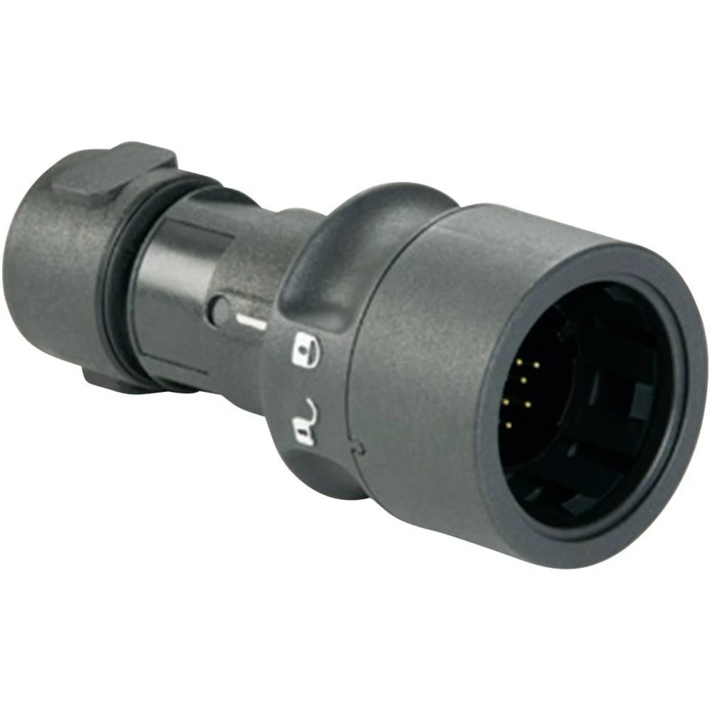 Bulgin PXP6010/03S/ST okrugli utikač konektor, ravni Ukupan broj polova: 3 Serija (Okrugli utični konektori): PXP 1 St. slika