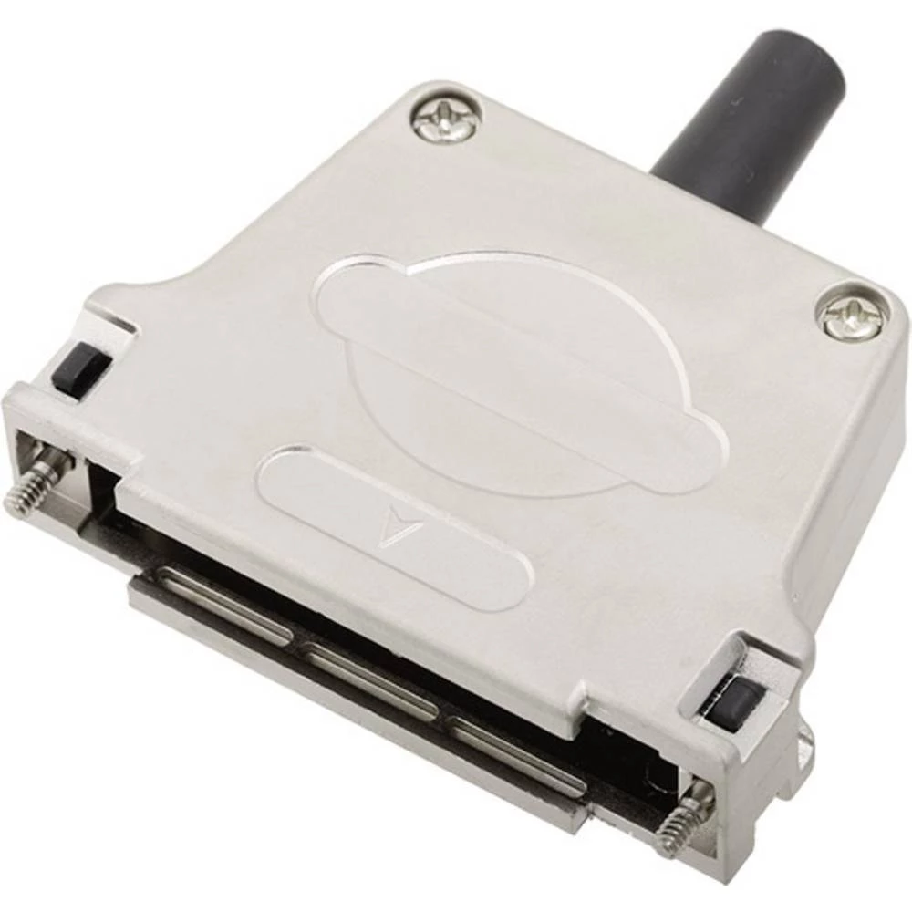 D-SUB kućište Broj polova: 37 Cijeli metal 180 ° Srebrna encitech DTZF37-RG-K 1 ST slika