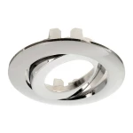 Pribor, okvir za Lesath okrugli, krom, visina 22 mm Deko Light Lesath 930254 okvir     srebrna
