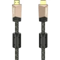 Hama    HDMI    priključni kabel    3 m    00205026        smeđa boja    [1x muški konektor HDMI - 1x muški konektor HDMI] slika