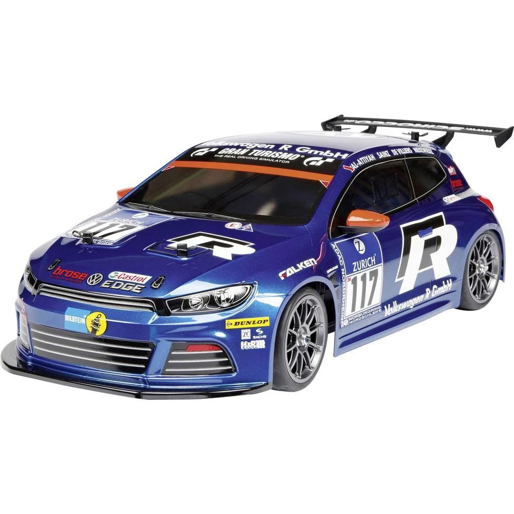 Tamiya FF-03 VW Scirocco GT24 R-Line S četkama 1:10 RC model automobila Električni Cestovni model Pogon na prednje kotače Komple slika