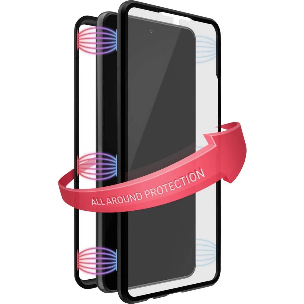 Black Rock SC 360°Glass etui Samsung crna slika