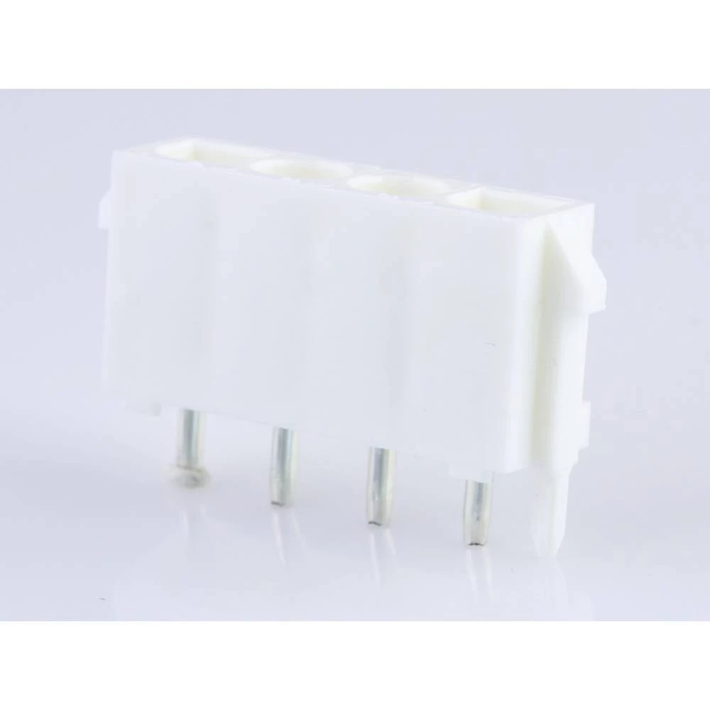 Molex kućište utiča za tiskanu pločicu Ukupan broj polova 4 Raster: 6.35 mm 432550129 1 St. Tray slika