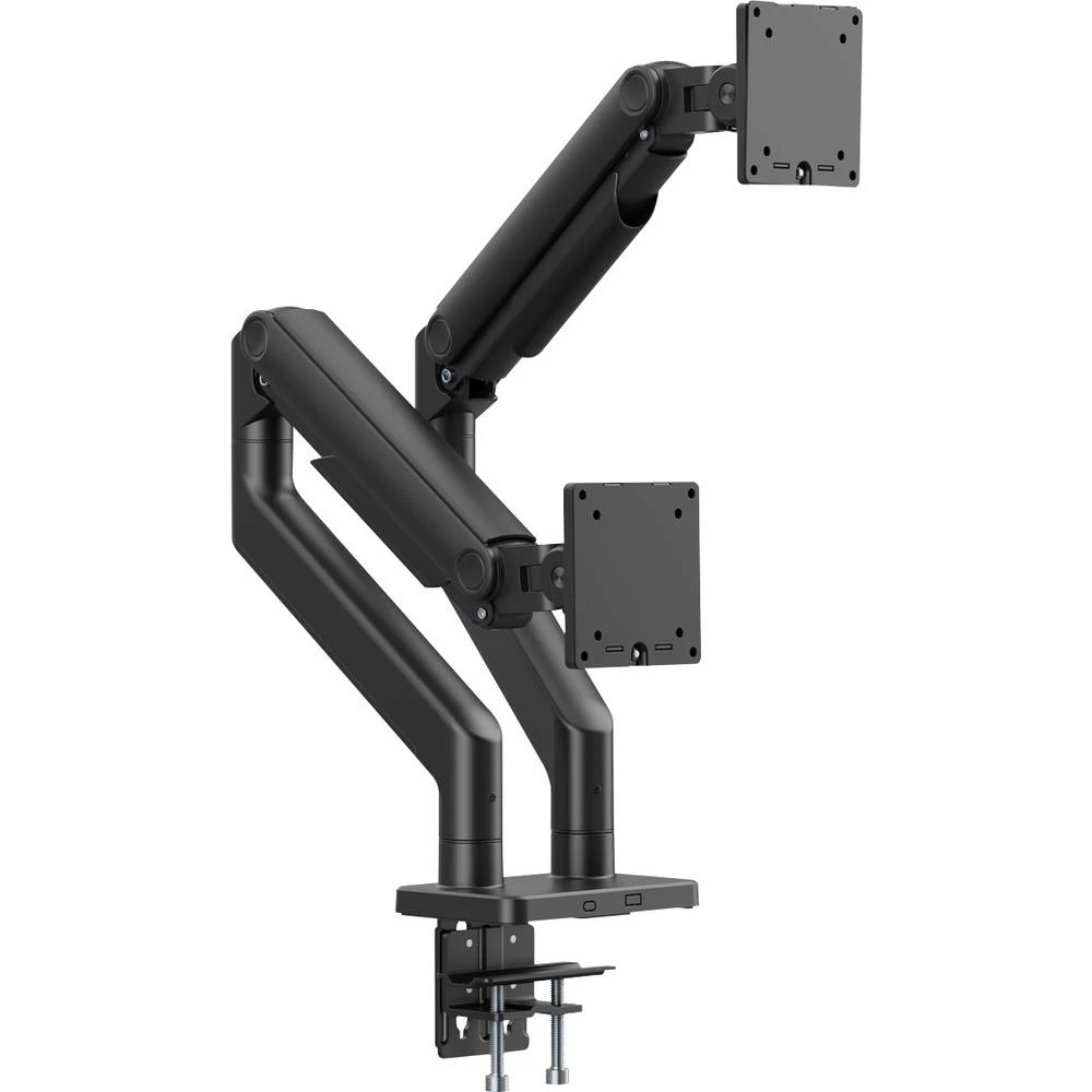 Digitus stolni nosač za monitor 2 Zaslon(i) 124,5 cm (49") crna slika