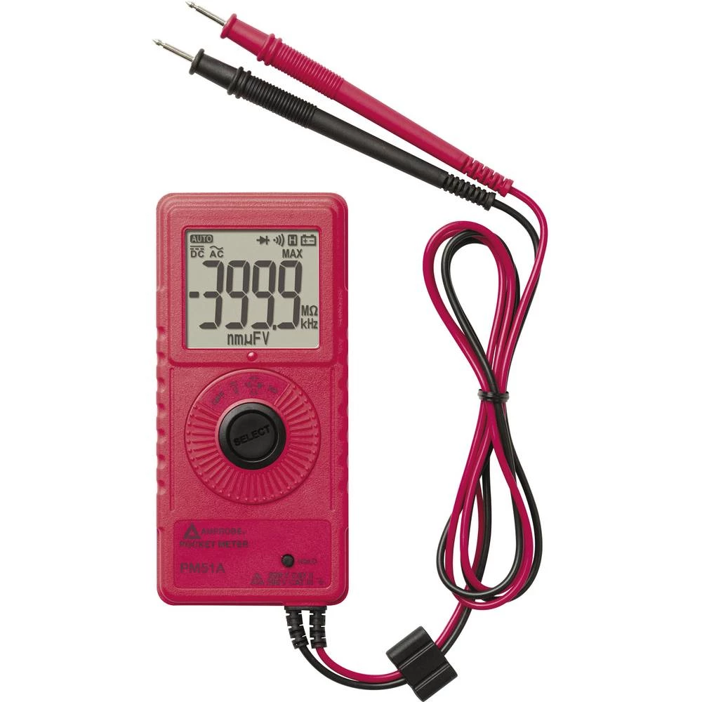 Ručni multimetar digitalni Beha Amprobe PM51A CAT II 600 V, CAT III 300 V Zaslon (brojevi): 4000 slika