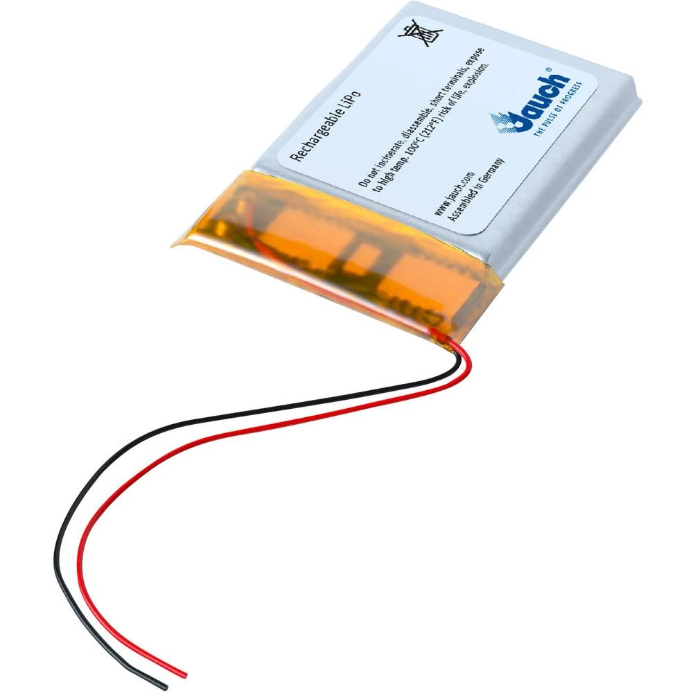 Specijalni akumulatori Prizmatični Kabel LiPo Jauch Quartz LP633750JS 3.7 V 1220 mAh slika